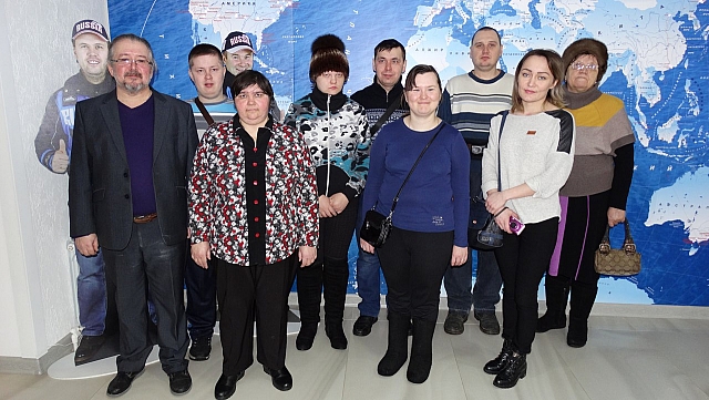 Гости музея. 